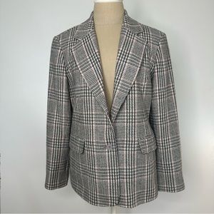 Vintage blazer gray and pink classic 8P